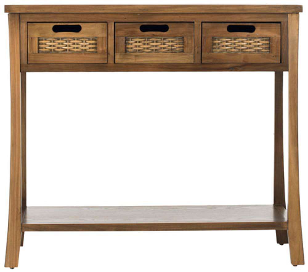 Safavieh - Autumn 3 Drw Console - Oak - AMH6510B veiw 1