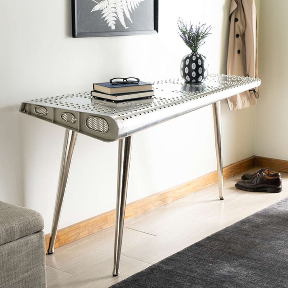Safavieh - Aviator Console - Silver - FOX7202A veiw 2