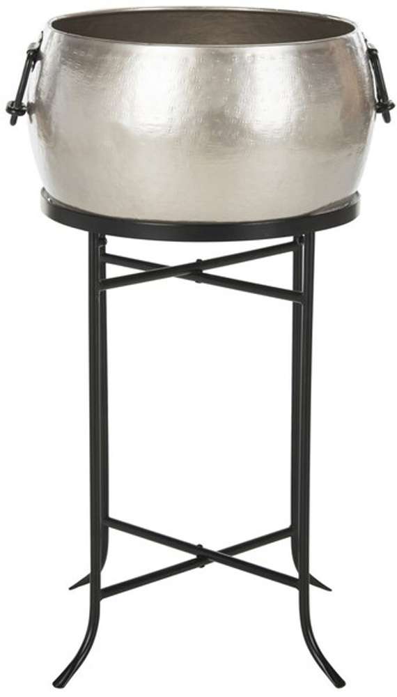 Safavieh - Azov Plant Stand - Pewter - Black - PIT2007A veiw 1