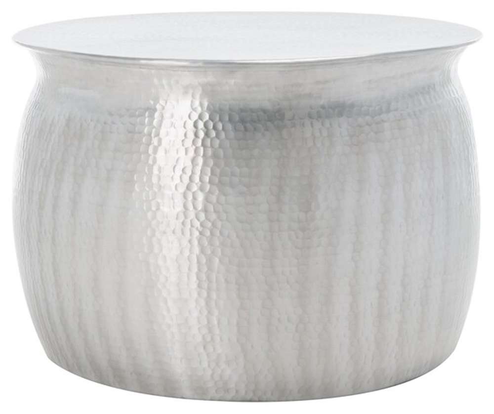 Safavieh - Aztec Metal Table Stool - Silver - FOX5516A veiw 1