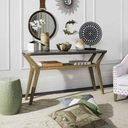 Safavieh - Babette In/Outdoor Console - Dark Grey - VNN1020A veiw 2