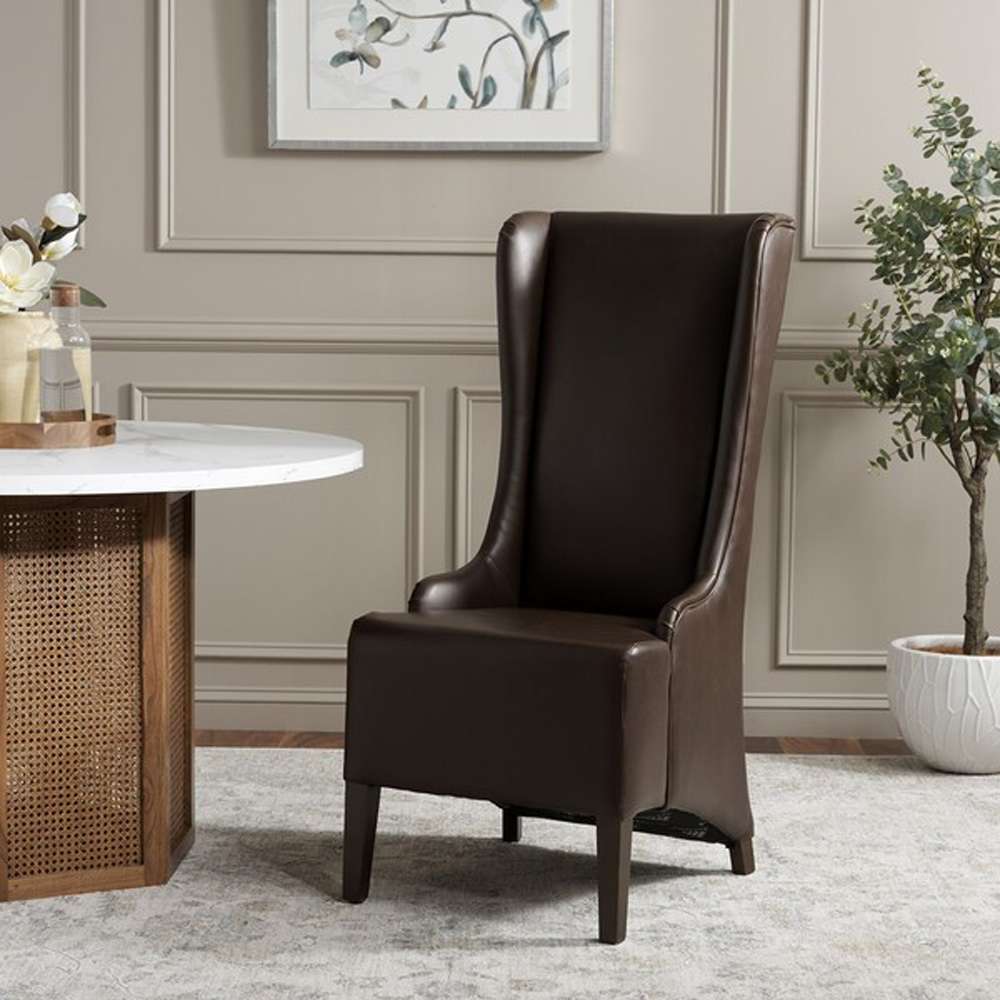 Safavieh - Bacall Chair - Antique Brown - MCR4501N veiw 2