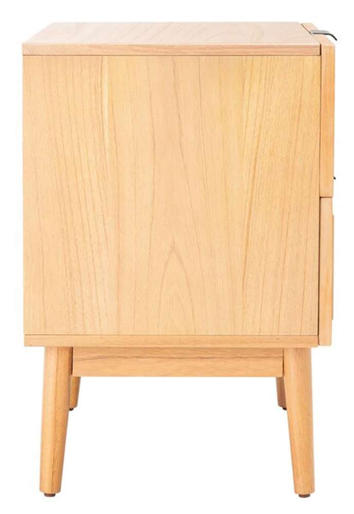 Safavieh - Baisley 2Drw Rattan Night Stand - Natural - NST5003A veiw 4