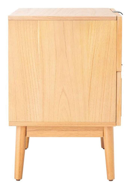 Safavieh - Baisley 2Drw Rattan Night Stand - Natural - NST5003A veiw 4