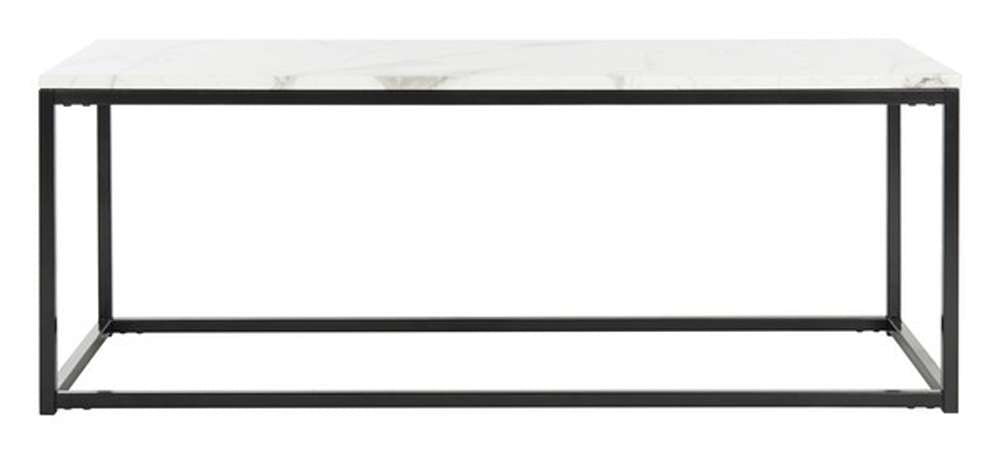 Safavieh - Baize Coffee Table - White - Grey - FOX6022A veiw 1