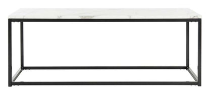 Safavieh - Baize Coffee Table - White - Grey - FOX6022A veiw 1