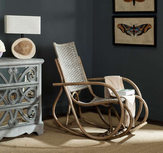 Safavieh - Bali Rocking Chair - Antique - Grey - SEA8035A veiw 2