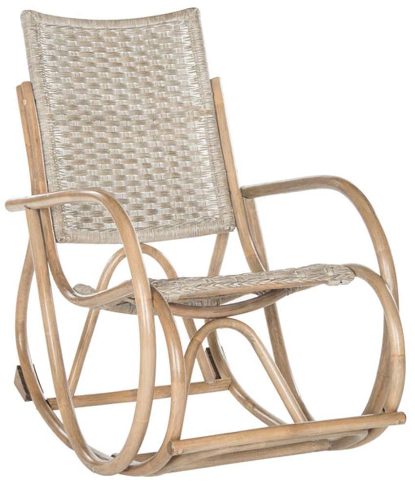 Safavieh - Bali Rocking Chair - Antique - Grey - SEA8035A veiw 3