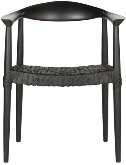 Safavieh - Bandelier Arm Chair - Black - Black - FOX1003B veiw 1