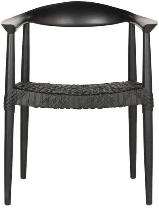 Safavieh - Bandelier Arm Chair - Black - Black - FOX1003B veiw 1