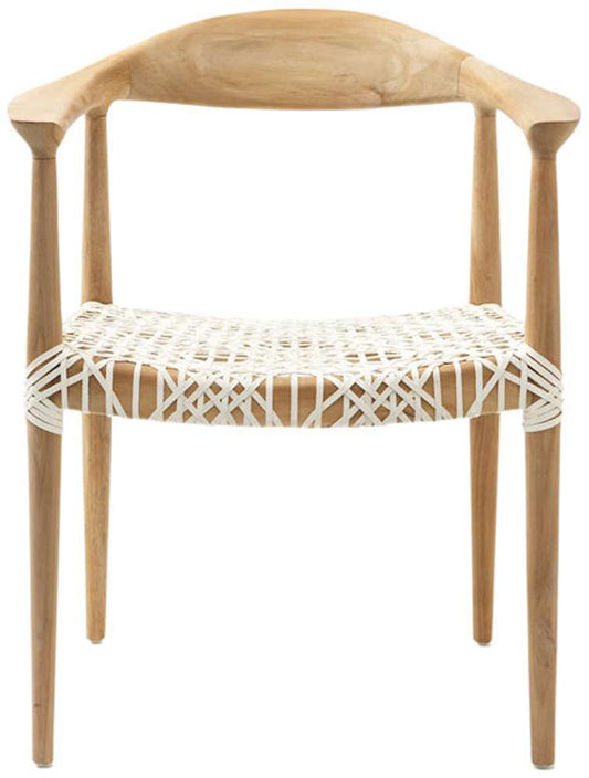 Safavieh - Bandelier Arm Chair - Light Oak - FOX1003A veiw 1