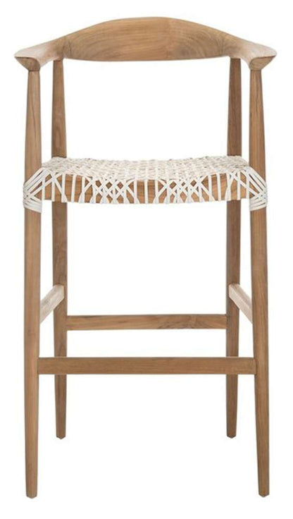 Safavieh - Bandelier Barstool - Natural - White - BST1005A veiw 1