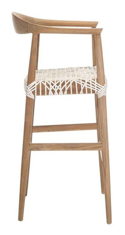 Safavieh - Bandelier Barstool - Natural - White - BST1005A veiw 4