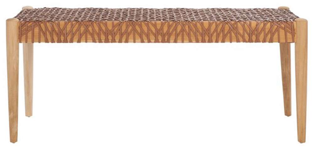 Safavieh - Bandelier Bench - Light Honey - Natural - BCH1000D veiw 1