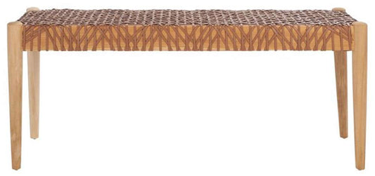 Safavieh - Bandelier Bench - Light Honey - Natural - BCH1000D veiw 1