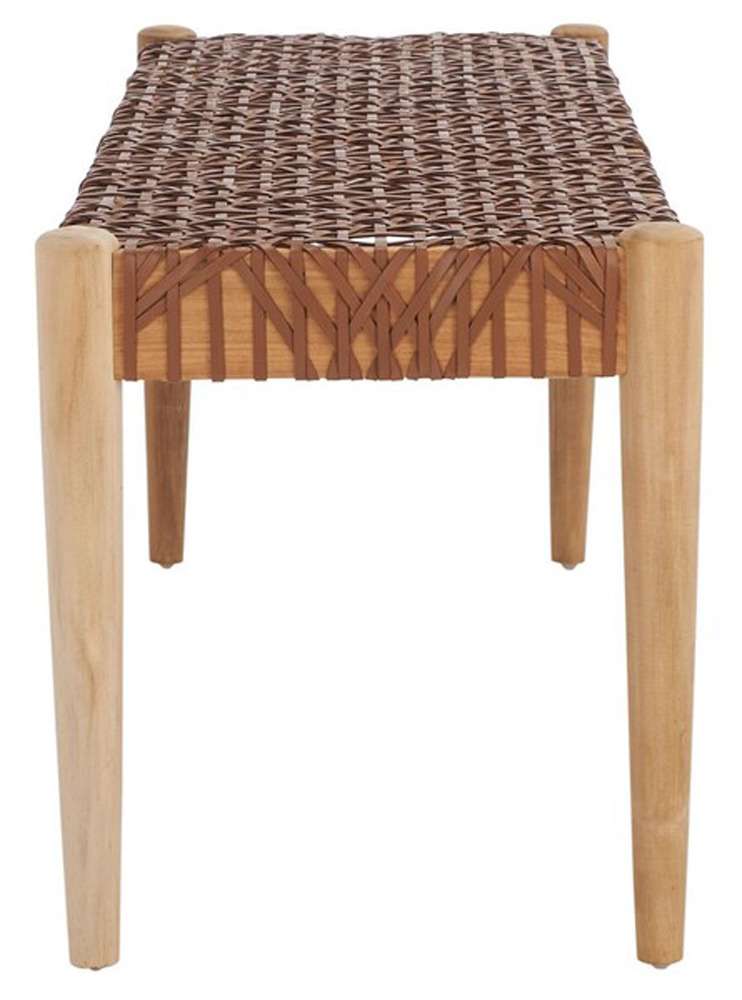 Safavieh - Bandelier Bench - Light Honey - Natural - BCH1000D veiw 4