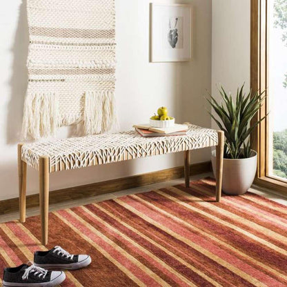 Safavieh - Bandelier Bench - Off White - Natural - BCH1000A veiw 2