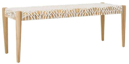 Safavieh - Bandelier Bench - Off White - Natural - BCH1000A veiw 3
