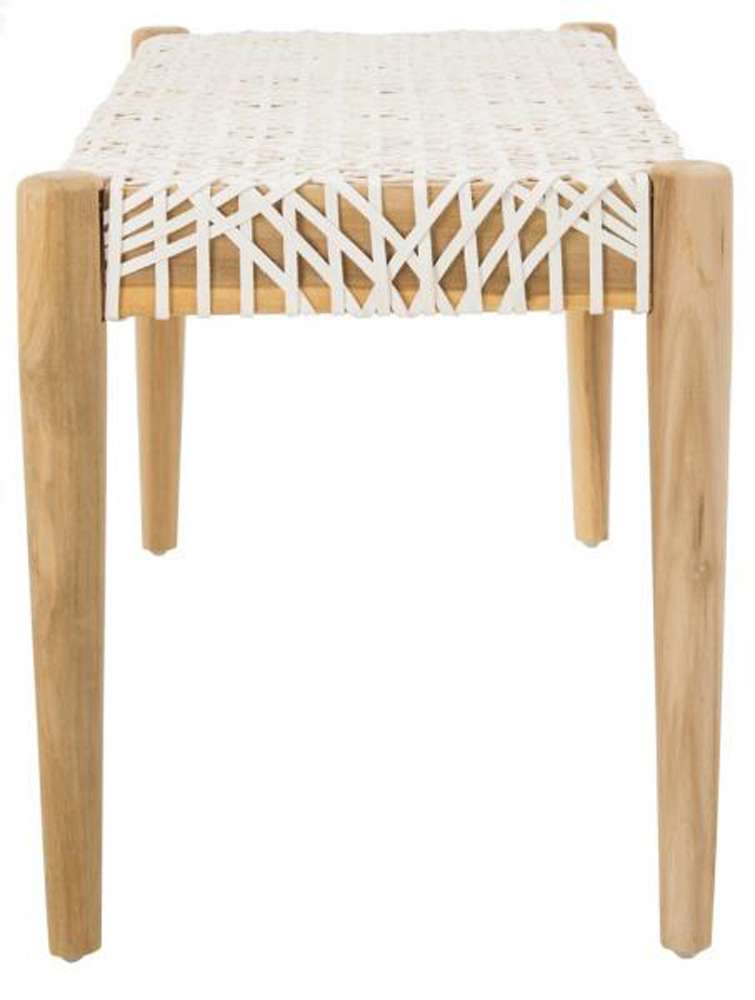Safavieh - Bandelier Bench - Off White - Natural - BCH1000A veiw 4