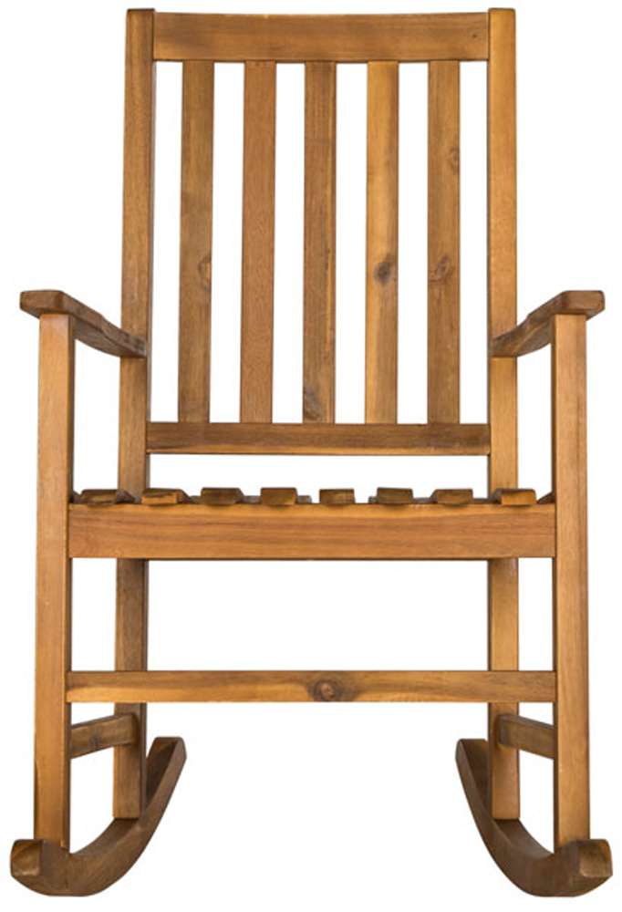 Safavieh - Barstow Rocking Chair - Teak - PAT6707A veiw 1