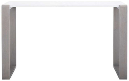 Safavieh - Bartholomew Console Table - White - Grey - FOX4209B veiw 1