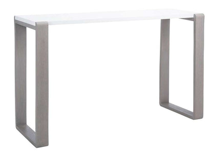 Safavieh - Bartholomew Console Table - White - Grey - FOX4209B veiw 3