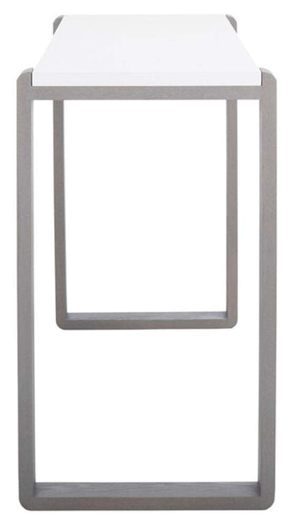 Safavieh - Bartholomew Console Table - White - Grey - FOX4209B veiw 4