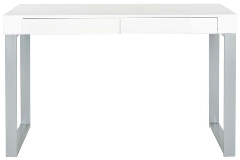 Safavieh - Barton Desk - White - Grey - FOX2206A veiw 1