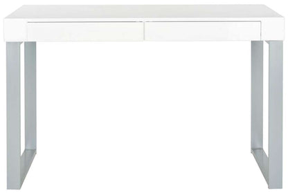 Safavieh - Barton Desk - White - Grey - FOX2206A veiw 1