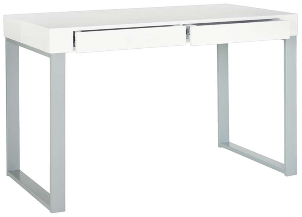 Safavieh - Barton Desk - White - Grey - FOX2206A veiw 3