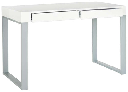 Safavieh - Barton Desk - White - Grey - FOX2206A veiw 3