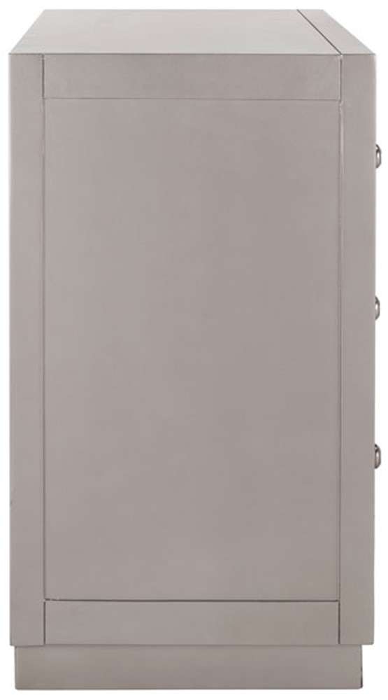Safavieh - Basie 3 Drawer Chest - Champagne - Mirror - CHS6414A veiw 4