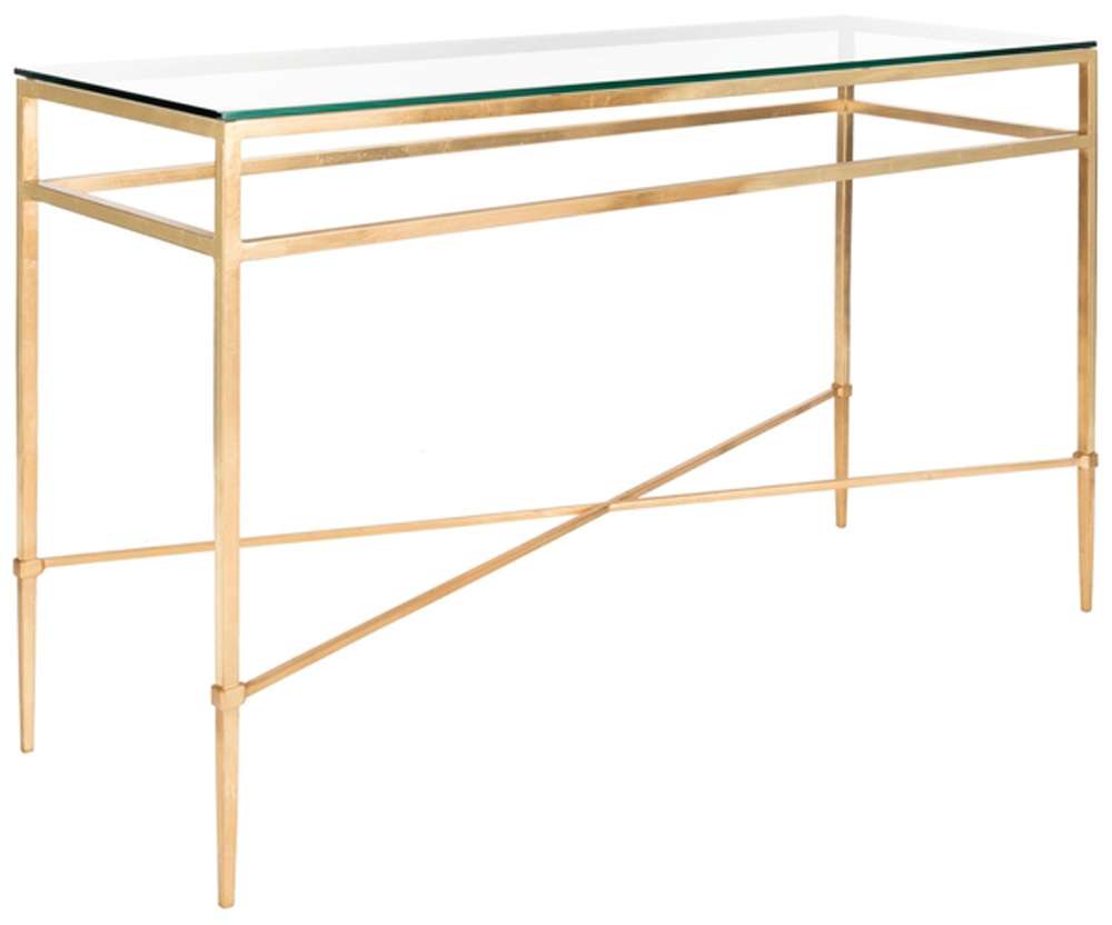 Safavieh - Couture - Baumgarten Console Table - Gold - AMH8305A veiw 3