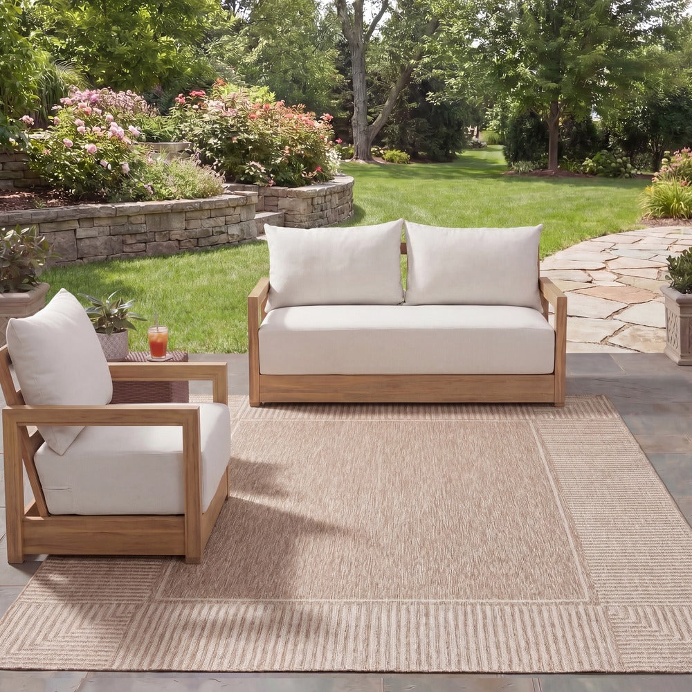 Safavieh - Beach House 300B Beige / Light Beige - 8" X 10" - BHS300B-8 view 2