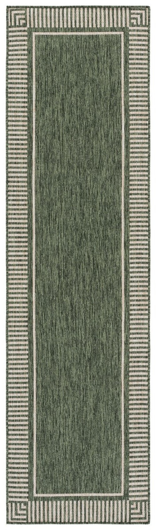 Safavieh - Beach House 300Y Green / Beige - 2.2" X 8" - BHS300Y-28 view 1