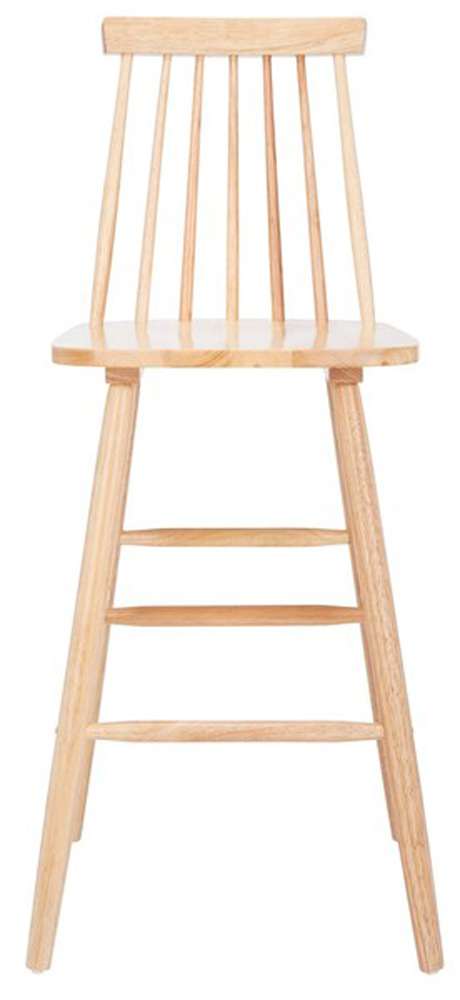 Safavieh - Beaufort Bar Stool - Natural  (Set of 2) - BST8500C-SET2 veiw 1