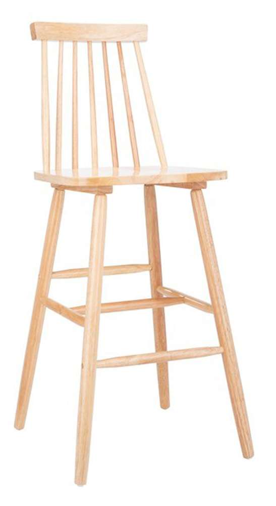 Safavieh - Beaufort Bar Stool - Natural  (Set of 2) - BST8500C-SET2 veiw 3