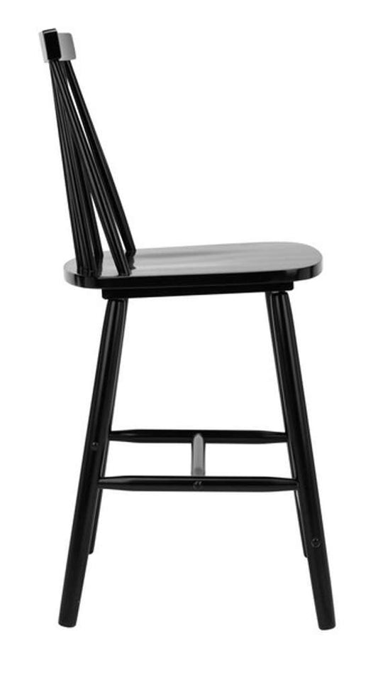 Safavieh - Beaufort Counter Stool - Black  (Set of 2) - BST8501B-SET2 veiw 3