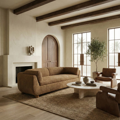 Safavieh - Beccaletta Performance Fabric Sofa / Light Brown - SFV2410A view 2