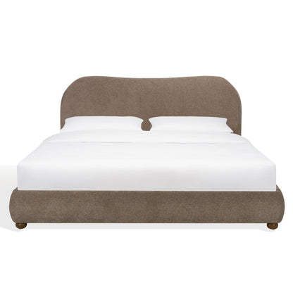 Safavieh - Beccarose Chenille King Bed / Brown / Walnut - SFV4811I-K-2BX view 1