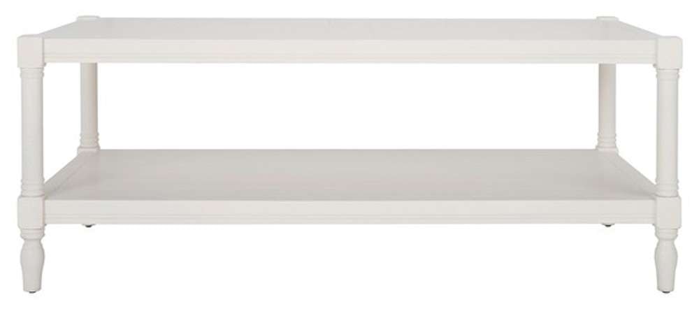 Safavieh - Bela Coffee Table - White - AMH5734B veiw 1