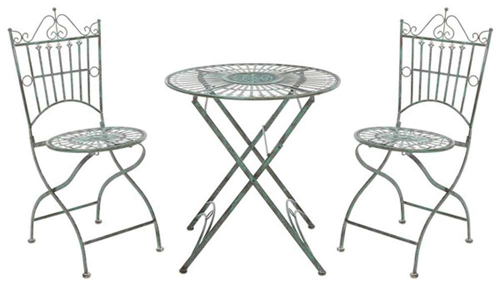 Safavieh - Belen Bistro Set - Antique Dark Green  - PAT5020D veiw 1