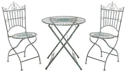 Safavieh - Belen Bistro Set - Antique Dark Green  - PAT5020D veiw 1