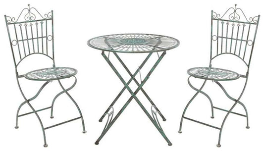 Safavieh - Belen Bistro Set - Antique Dark Green  - PAT5020D veiw 1