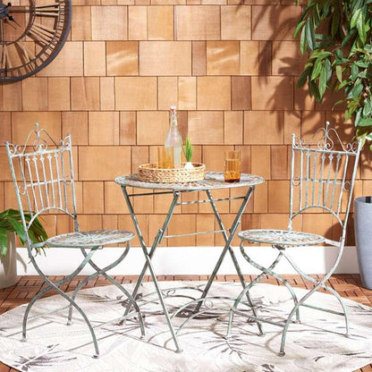 Safavieh - Belen Bistro Set - Antique Dark Green  - PAT5020D veiw 2