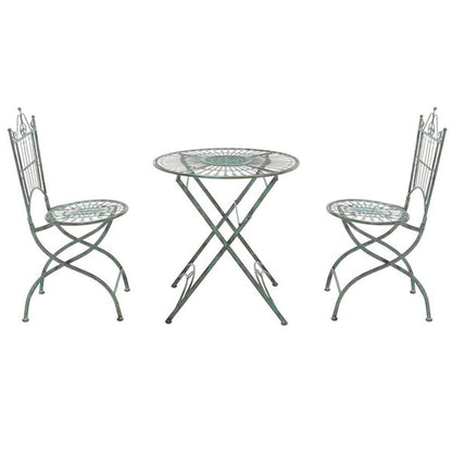 Safavieh - Belen Bistro Set - Antique Dark Green  - PAT5020D veiw 3