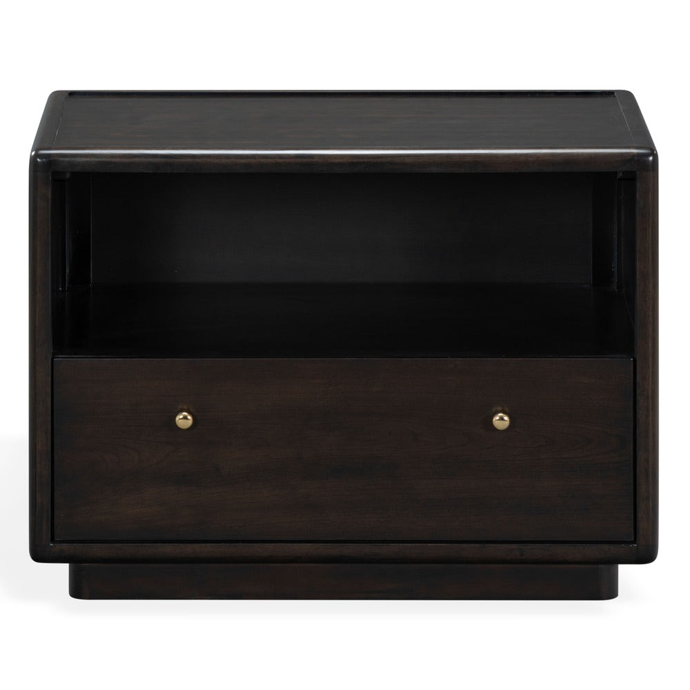 Safavieh - Bellabrianna 1 Drawer Wood Nightstand / Black - SFV2238B view 1