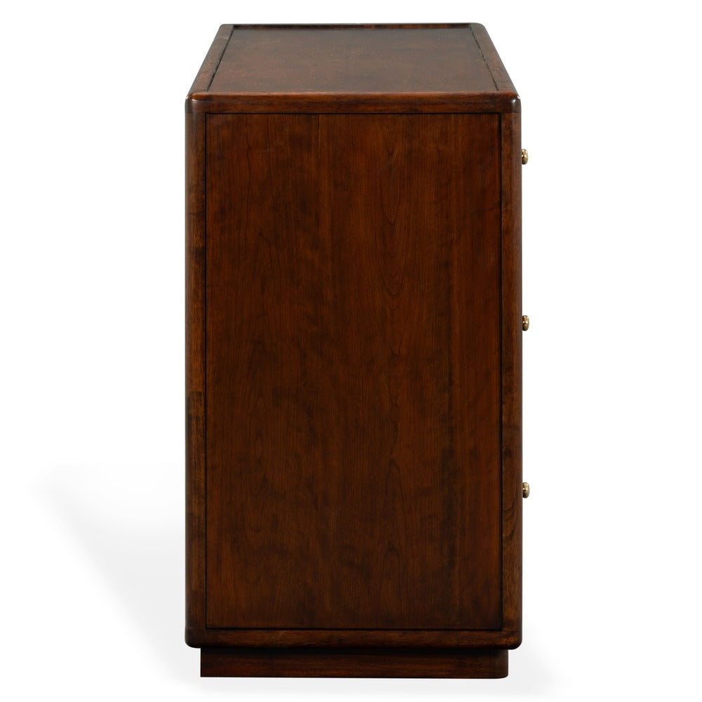 Safavieh - Bellabrianna 6 Drawer Wood Dresser / Dark Cherry - SFV2239A view 3
