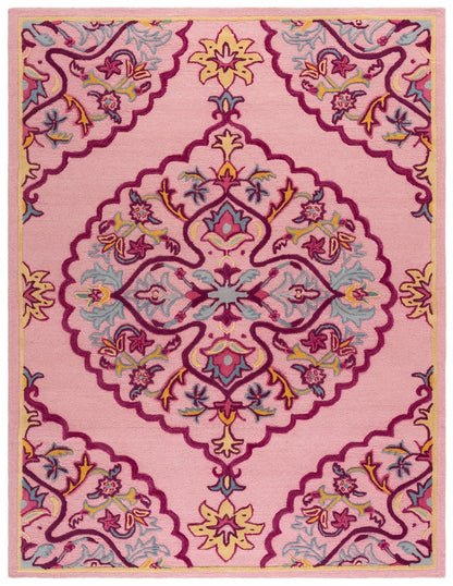 Safavieh - Bellagio 605A Pink Multi - 1.1" X 1.1" - BLG605A-1313 view 1