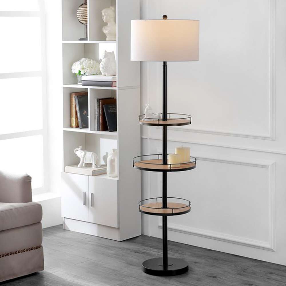 Safavieh - Bello Floor Lamp - Black - FLL4078A veiw 2
